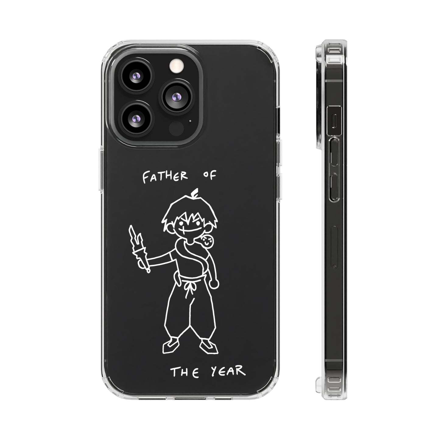 Father of the Year Phone Case (White)