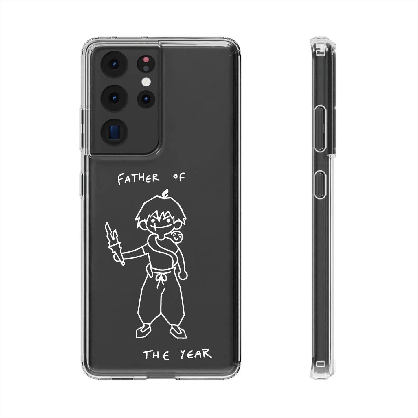 Father of the Year Phone Case (White)