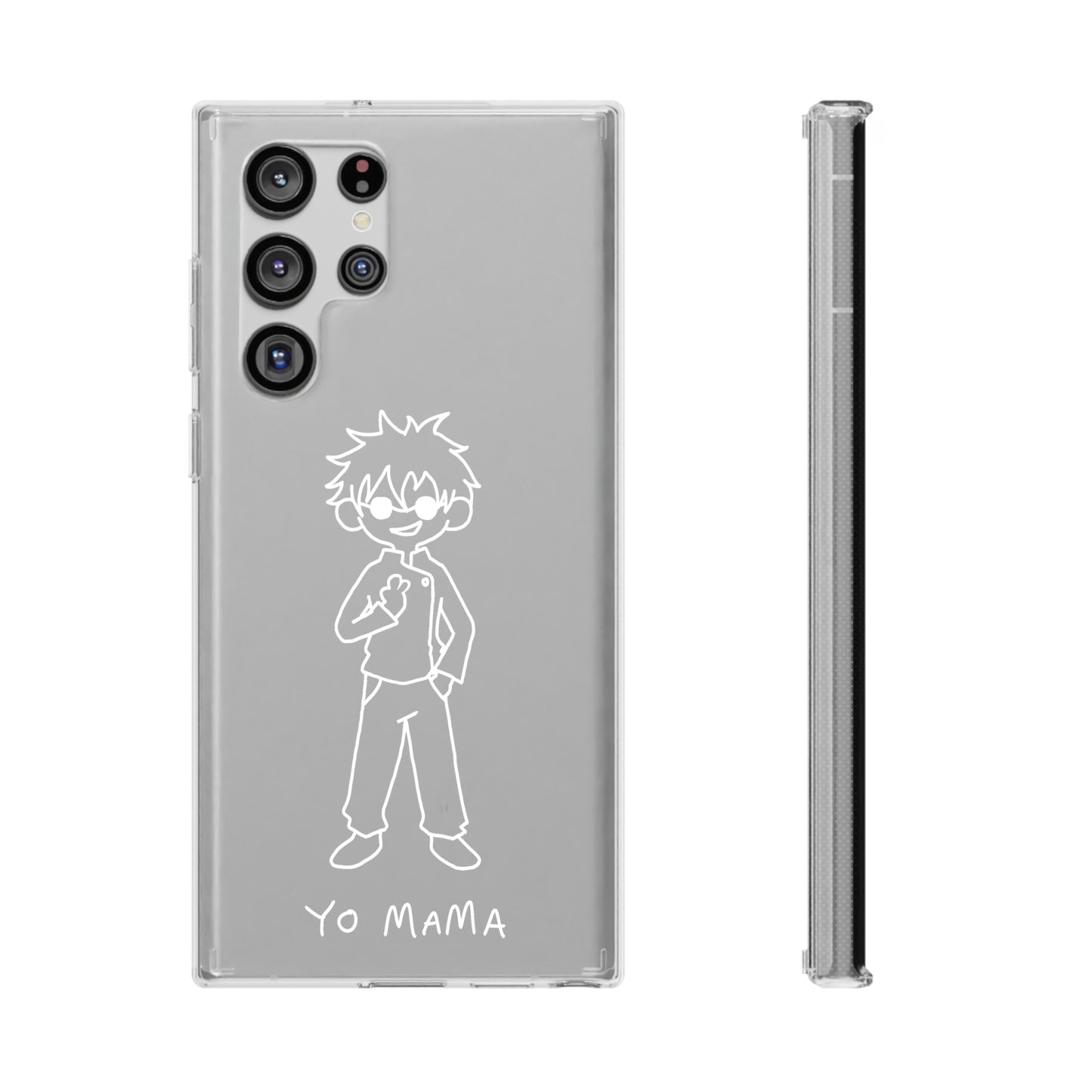 Yo Mama Phone Case (White)