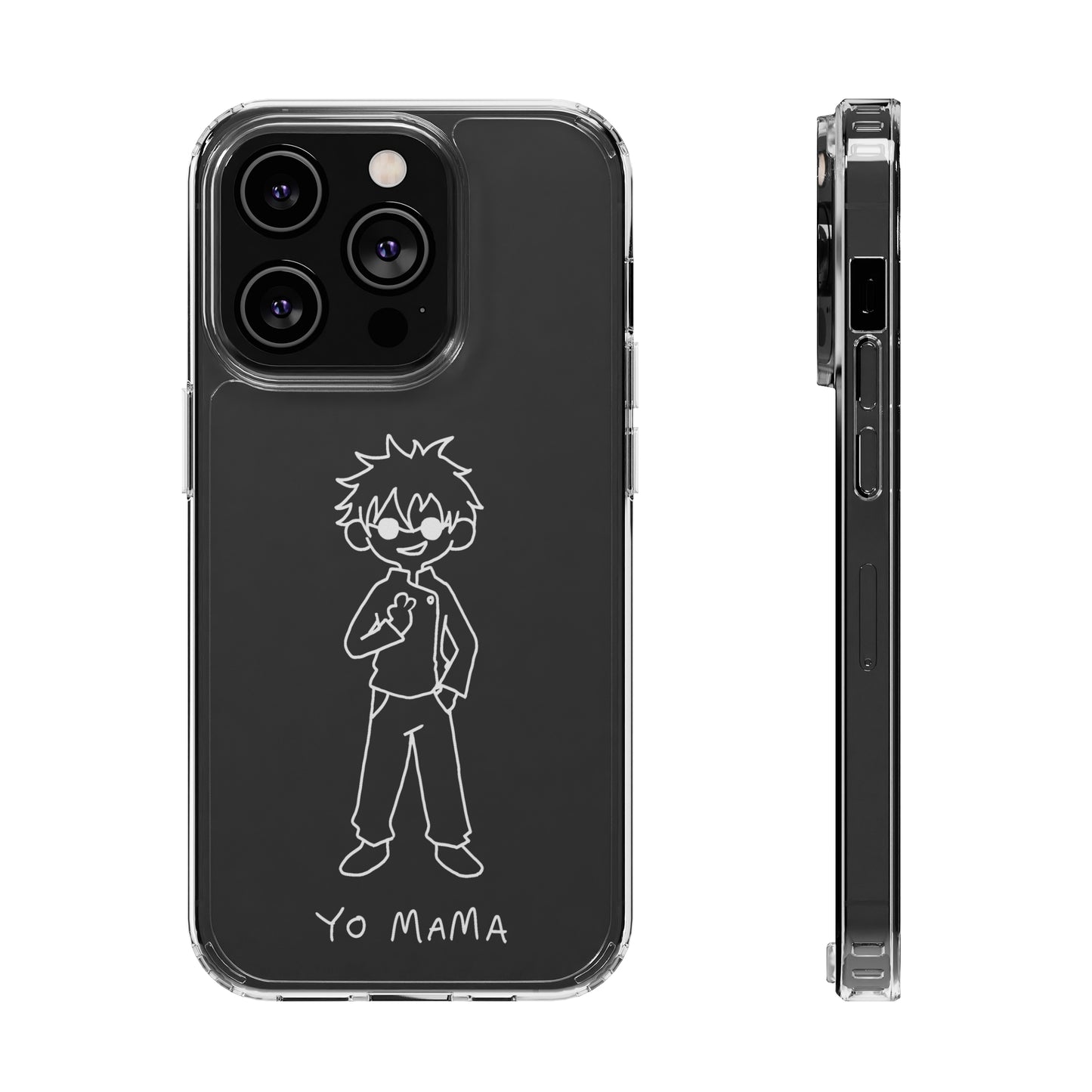 Yo Mama Phone Case (White)