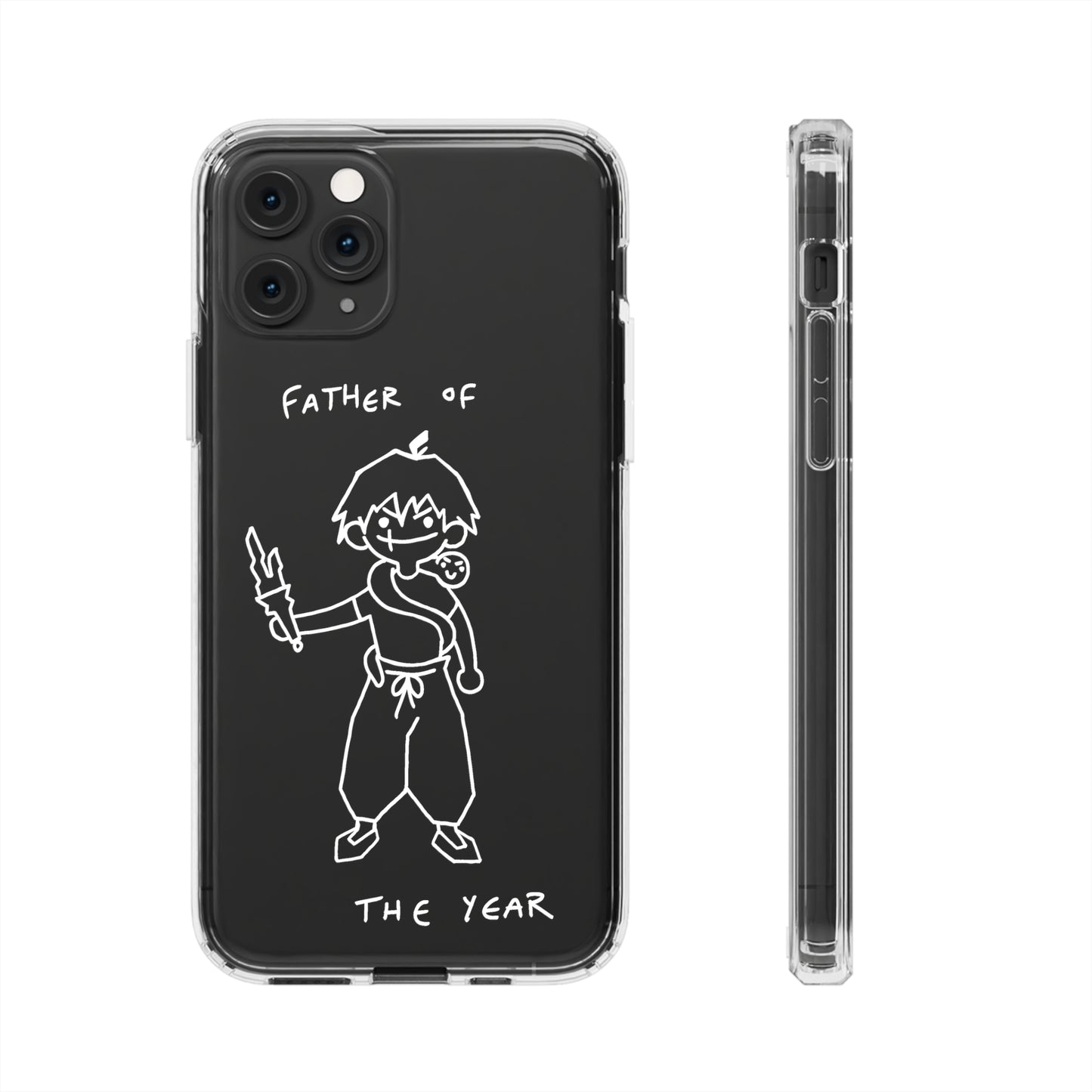 Father of the Year Phone Case (White)