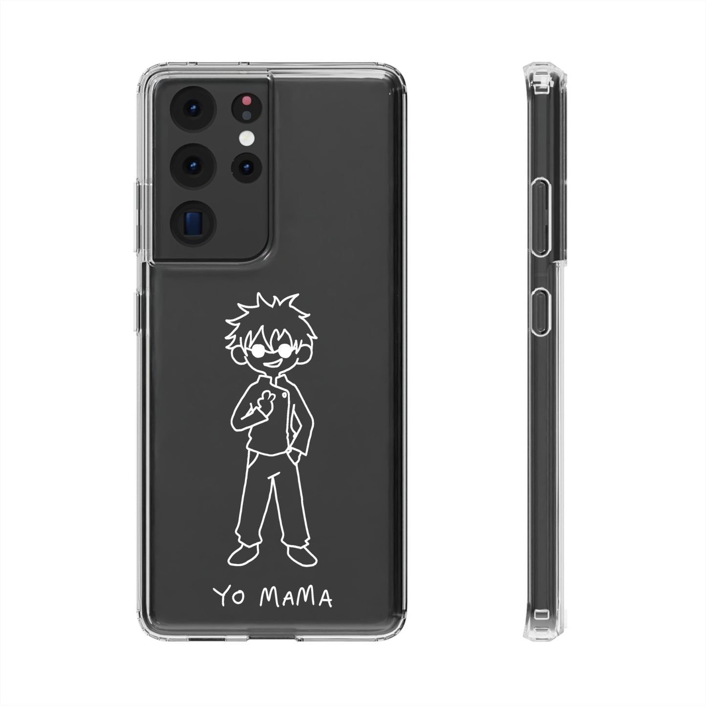 Yo Mama Phone Case (White)