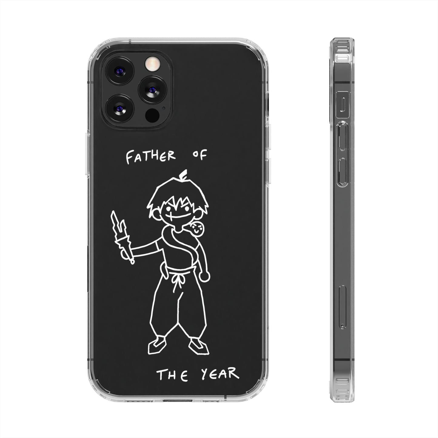 Father of the Year Phone Case (White)