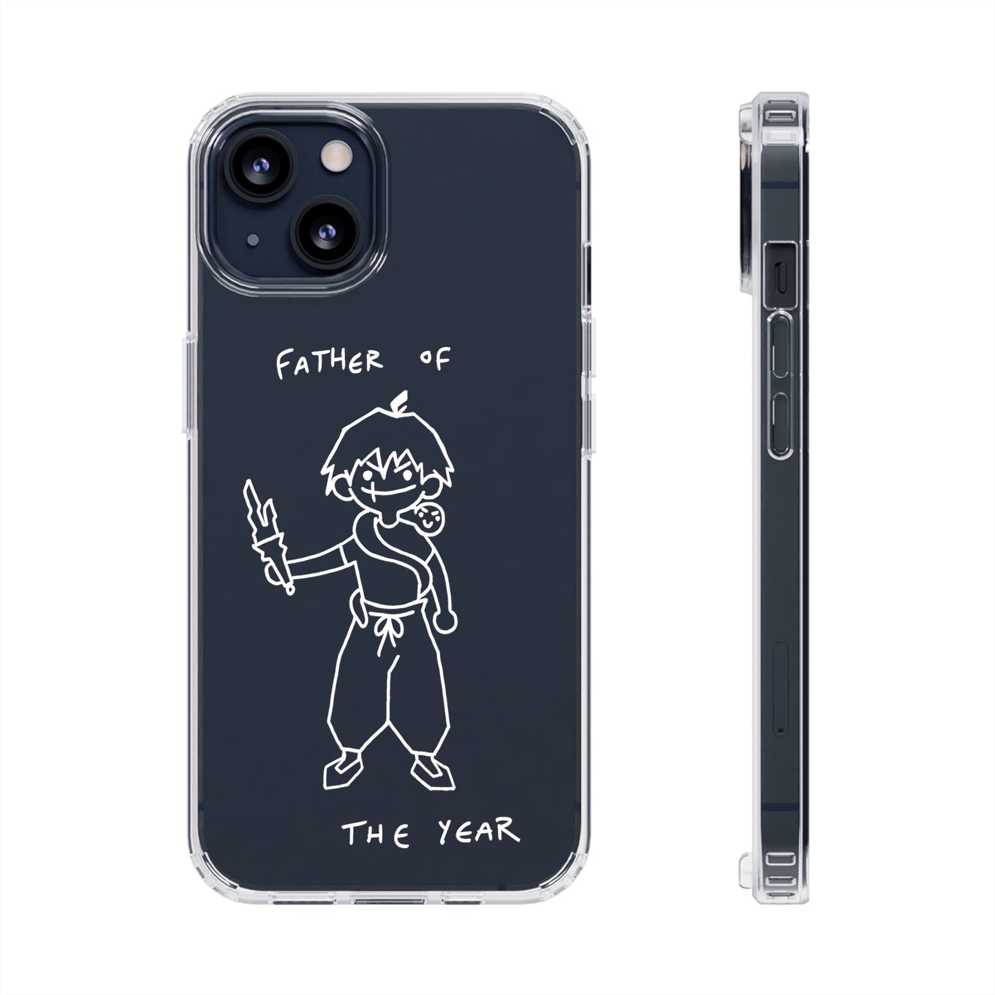 Father of the Year Phone Case (White)