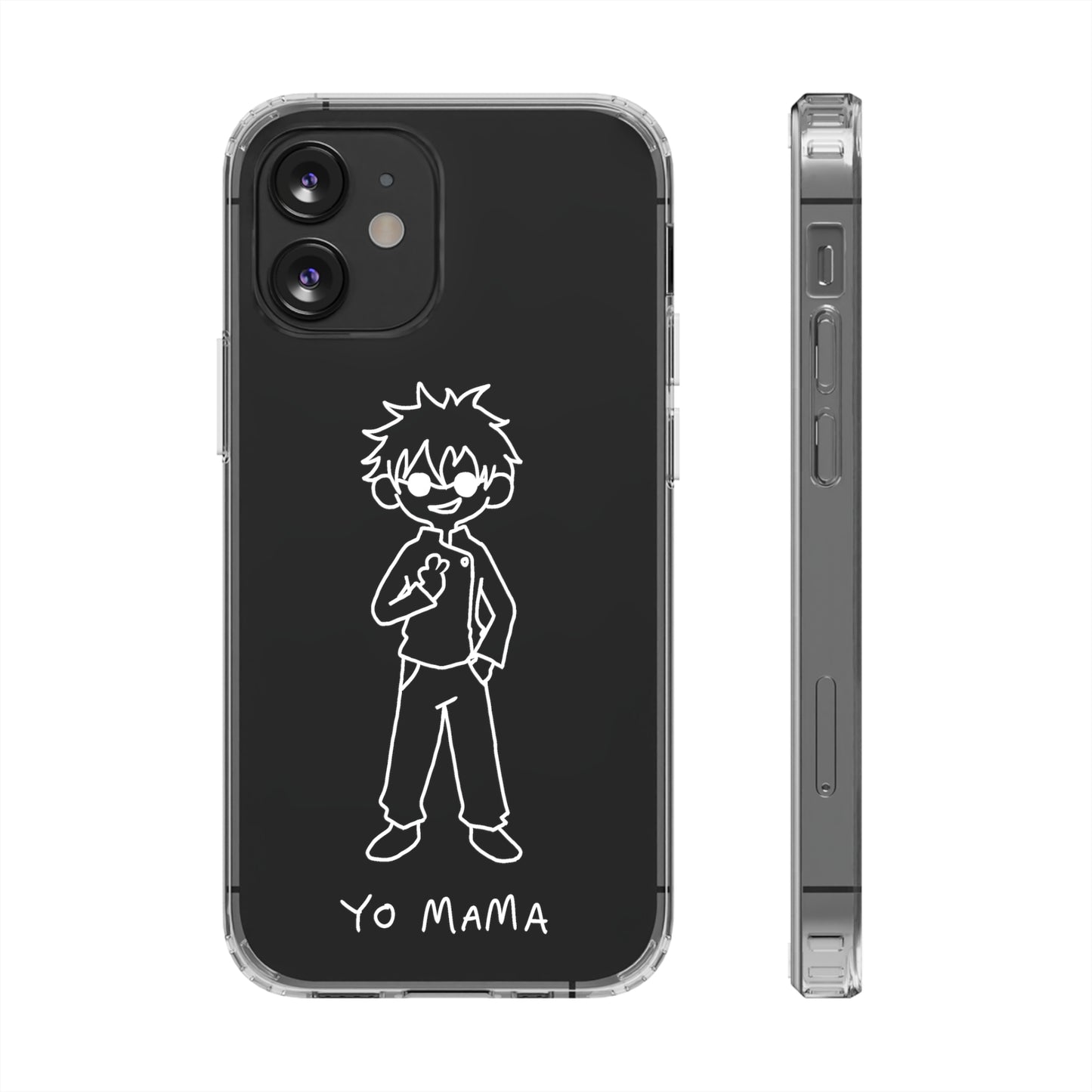Yo Mama Phone Case (White)