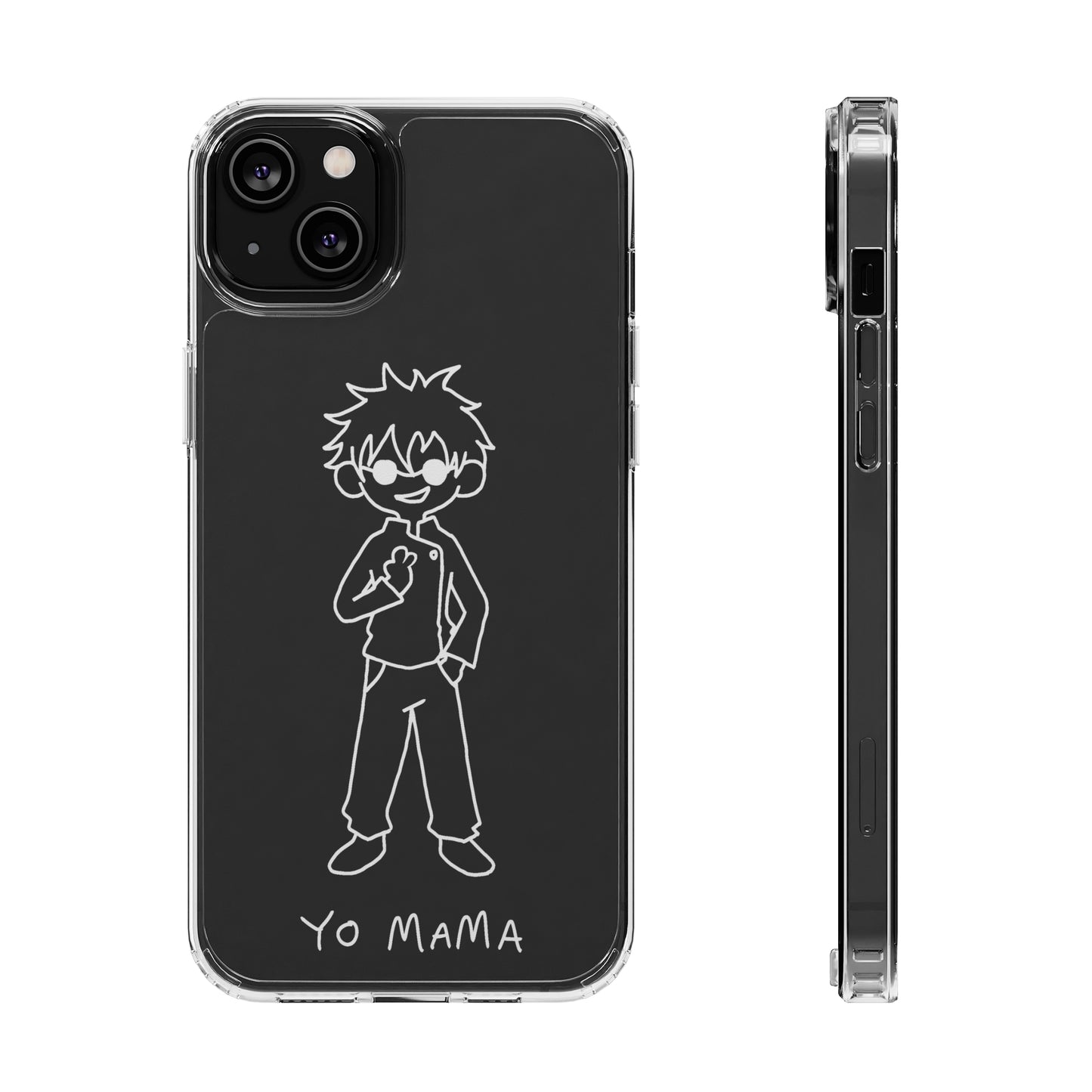 Yo Mama Phone Case (White)