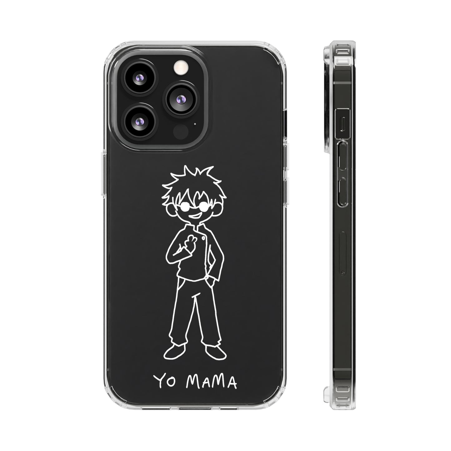 Yo Mama Phone Case (White)