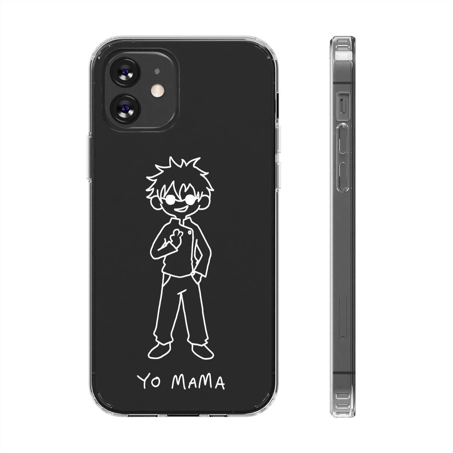 Yo Mama Phone Case (White)