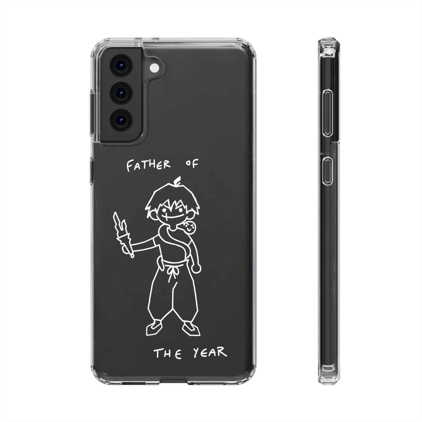 Father of the Year Phone Case (White)