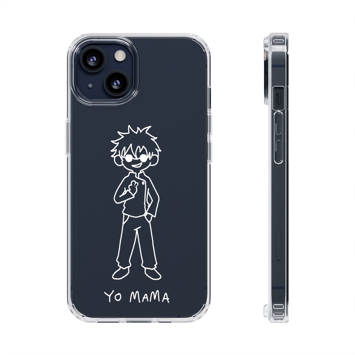 Yo Mama Phone Case (White)