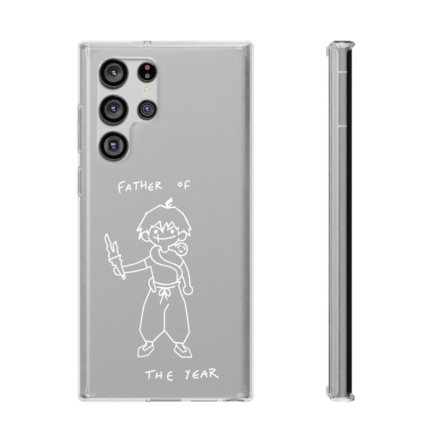 Father of the Year Phone Case (White)