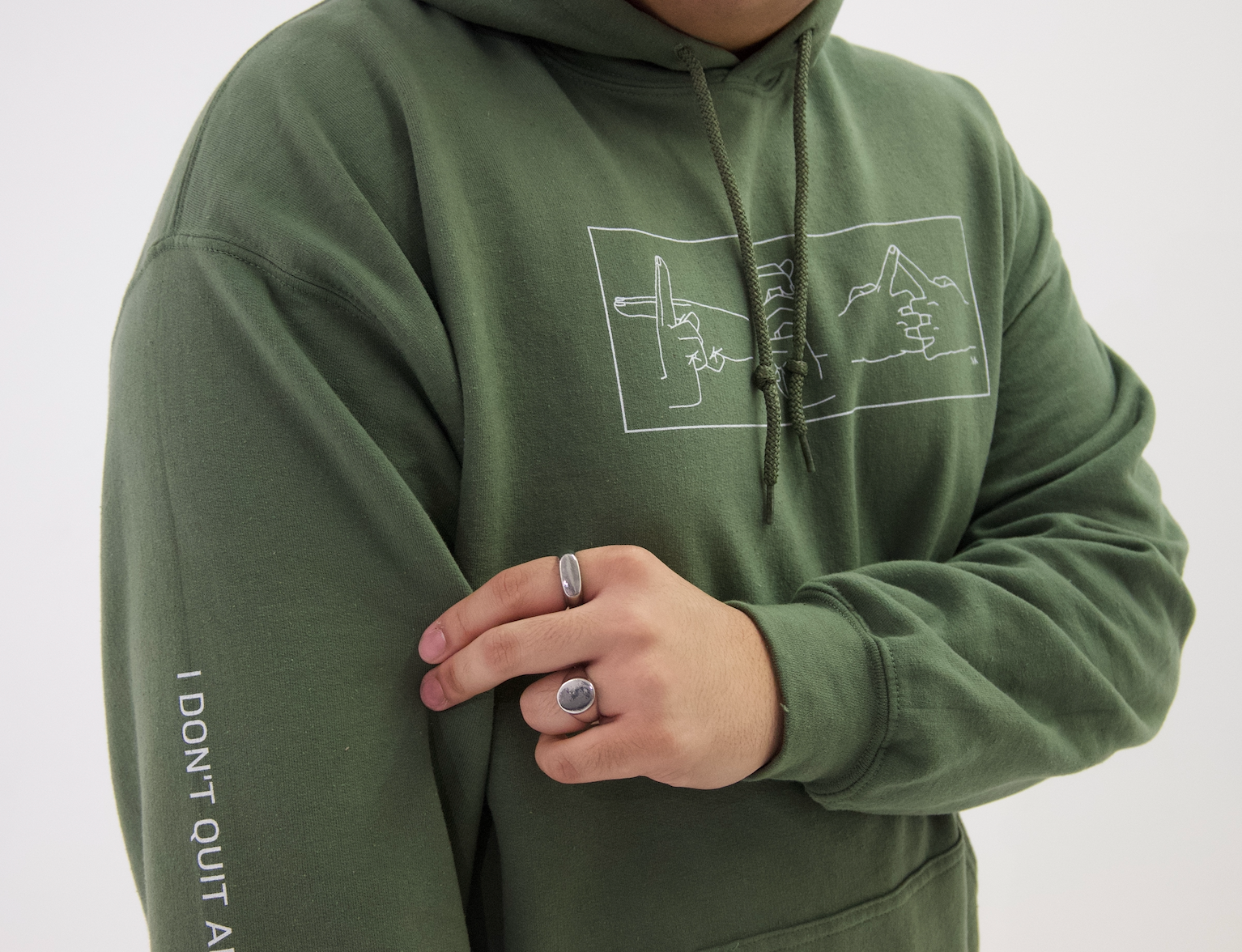 Jutsu Hands Hoodie Shop Kazuko