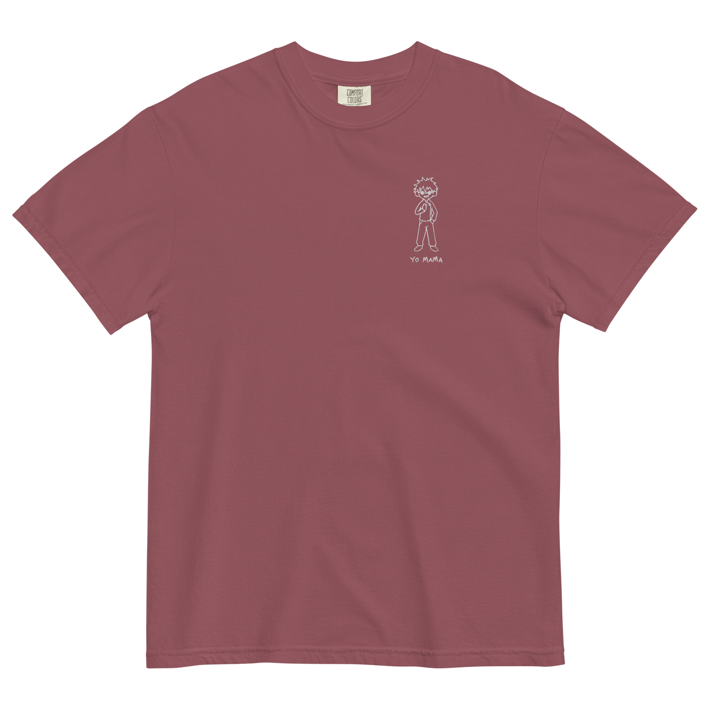 Yo Mama Chibi Embroidered T-Shirt