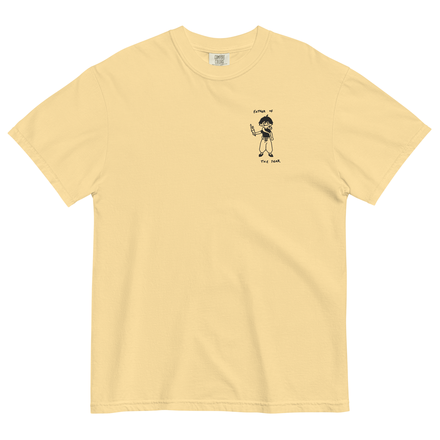 Father of the Year Embroidered T-Shirt