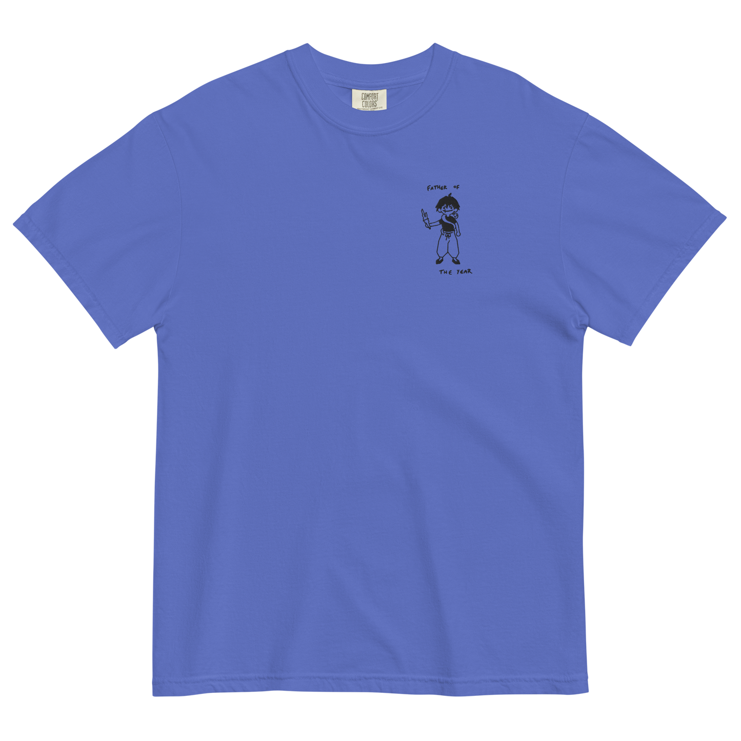 Father of the Year Embroidered T-Shirt