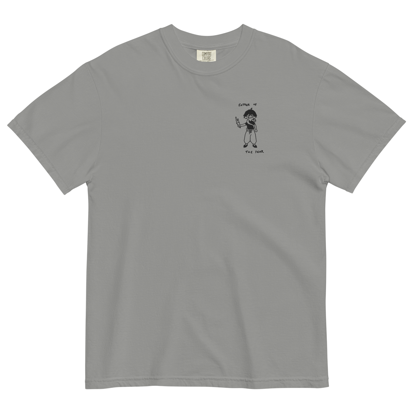 Father of the Year Embroidered T-Shirt
