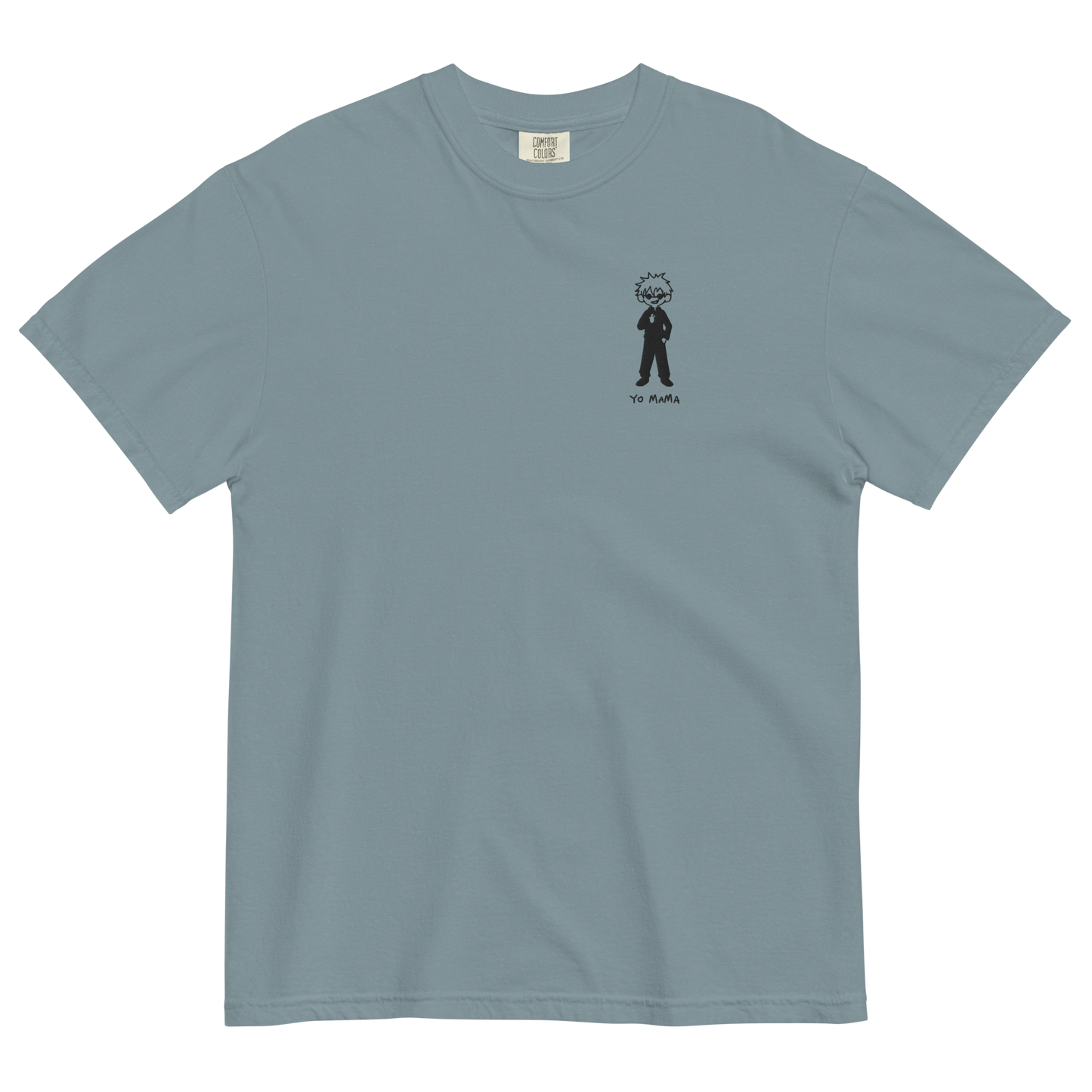 Yo Mama Chibi Embroidered T-Shirt