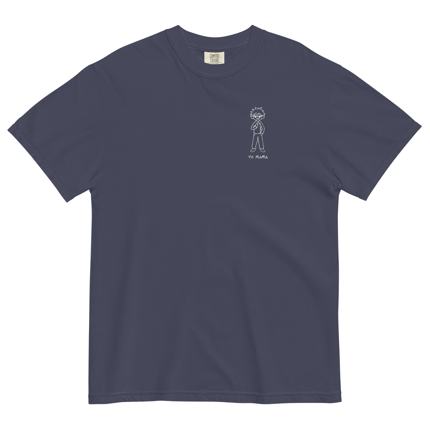 Yo Mama Chibi Embroidered T-Shirt