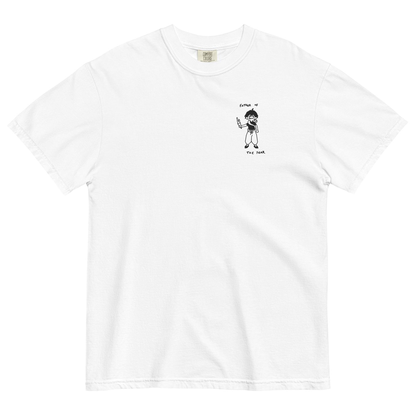 Father of the Year Embroidered T-Shirt