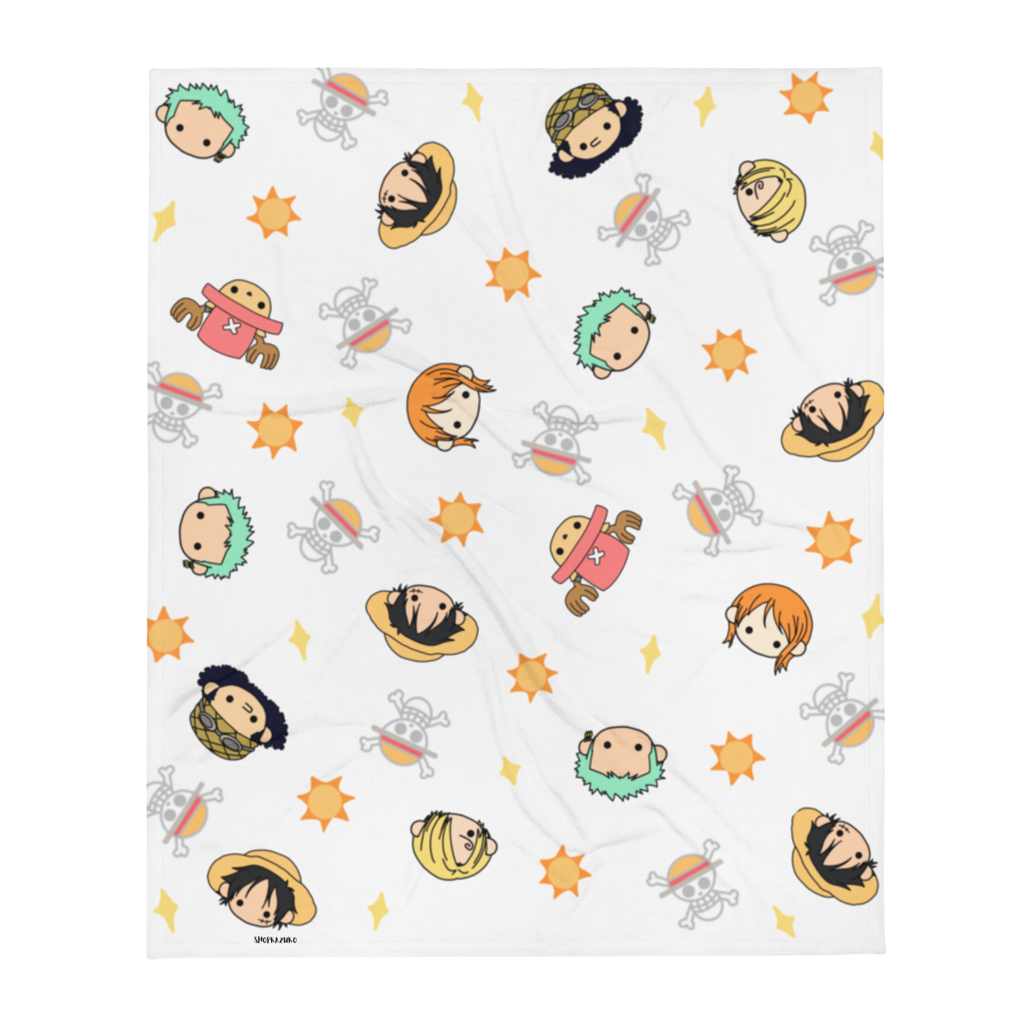 Straw Hats Throw Blanket