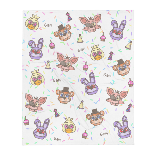Day Shift Animatronics – Throw Blanket