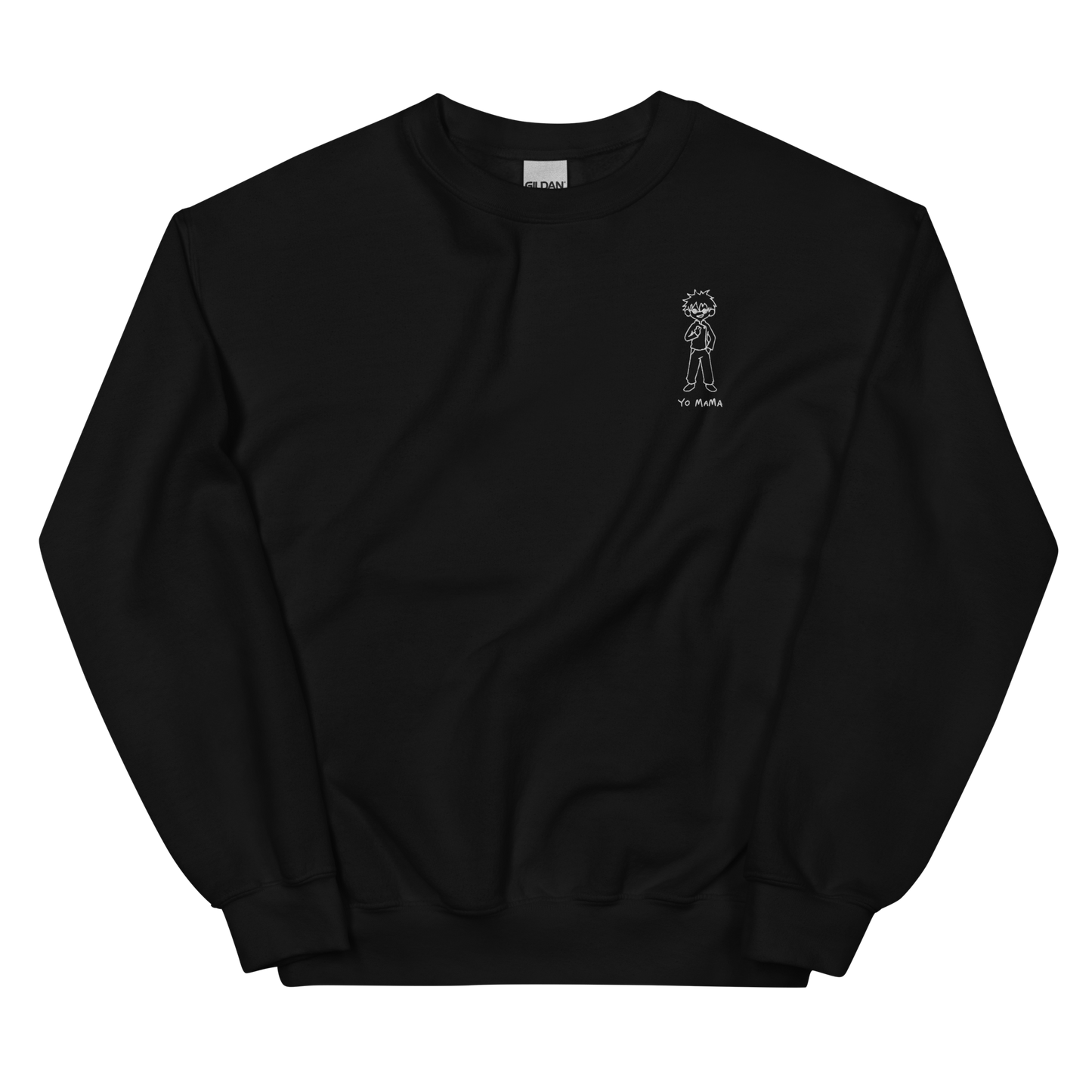 Yo Mama Chibi Embroidered Sweatshirt