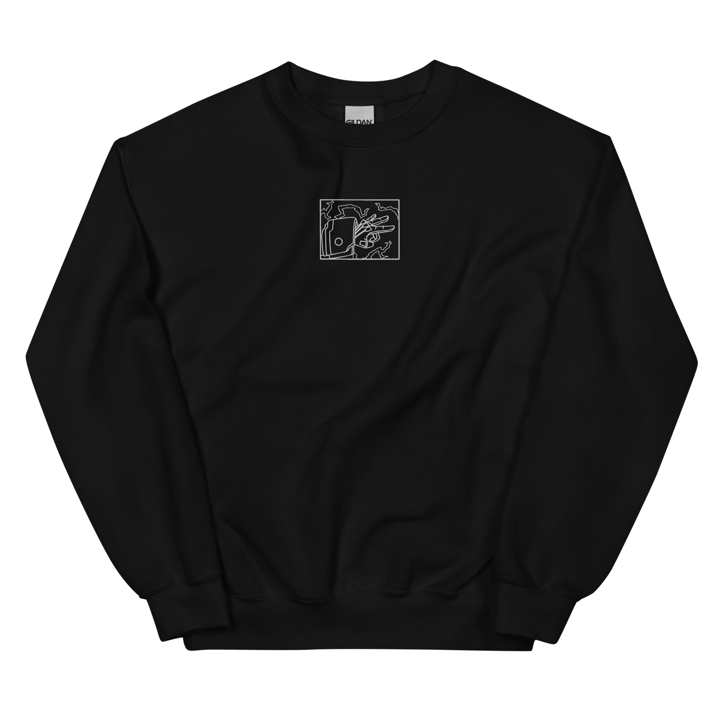 #1 Fanboy Embroidered Hand Sweatshirt
