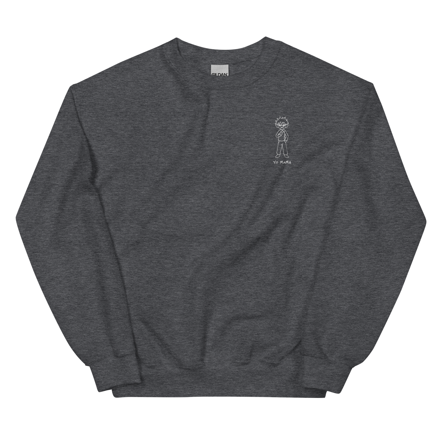 Yo Mama Chibi Embroidered Sweatshirt