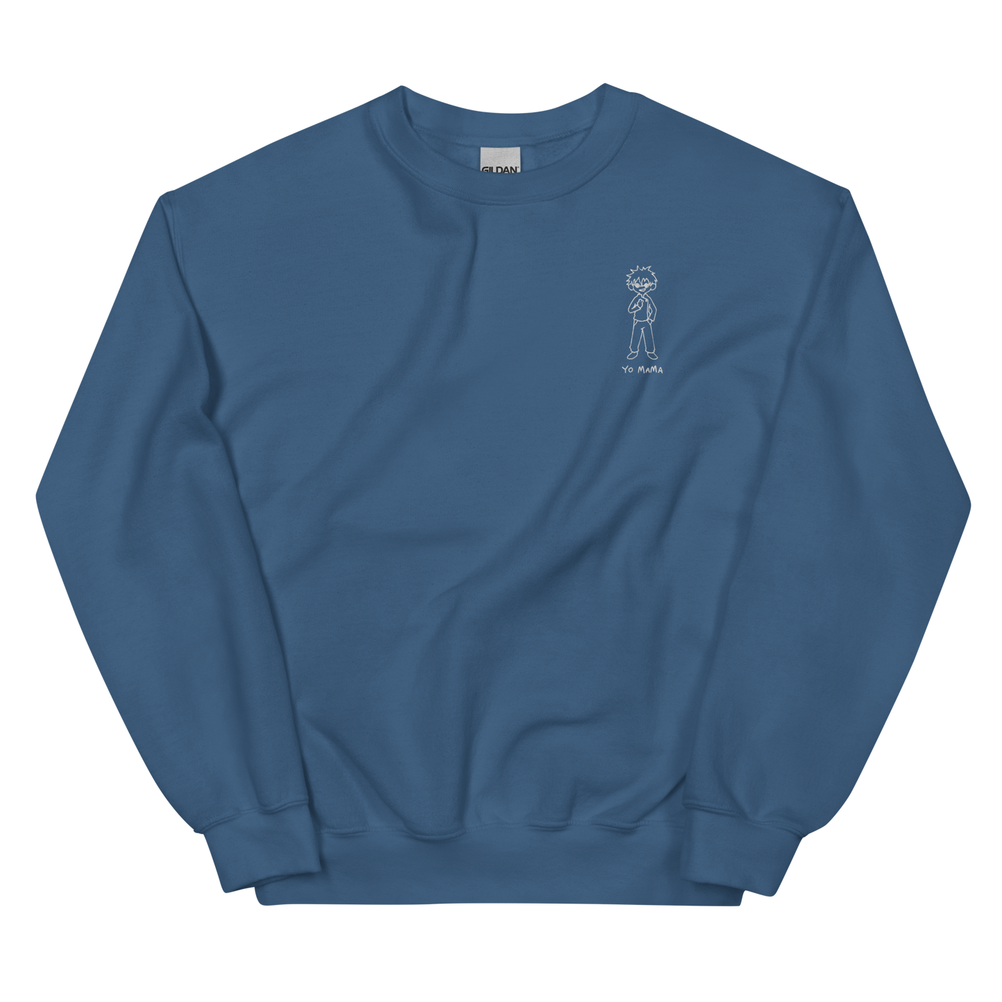 Yo Mama Chibi Embroidered Sweatshirt