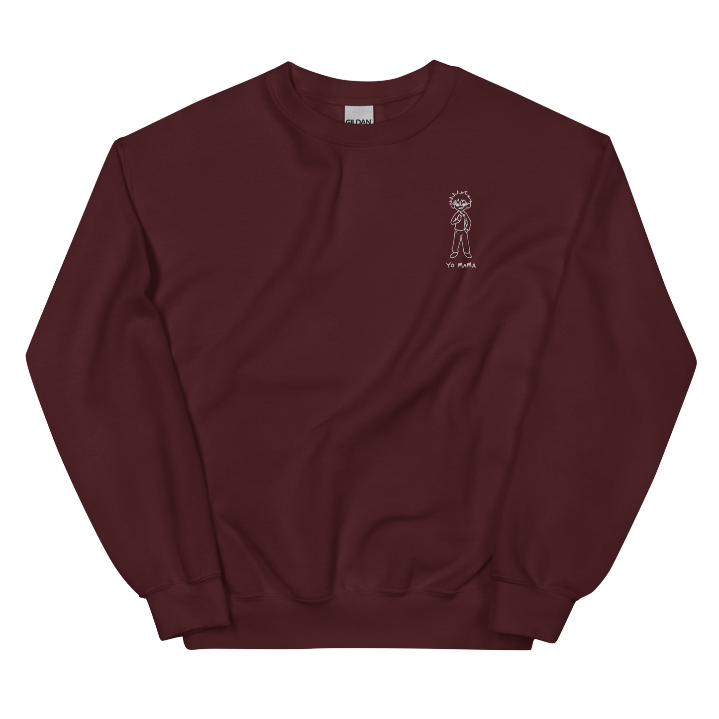 Yo Mama Chibi Embroidered Sweatshirt