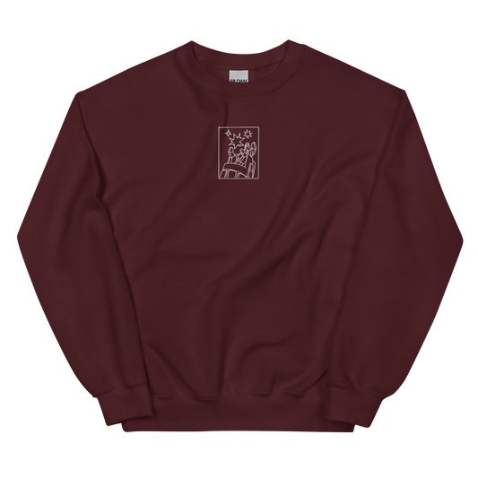 King Explosion Embroidered Hand Sweatshirt