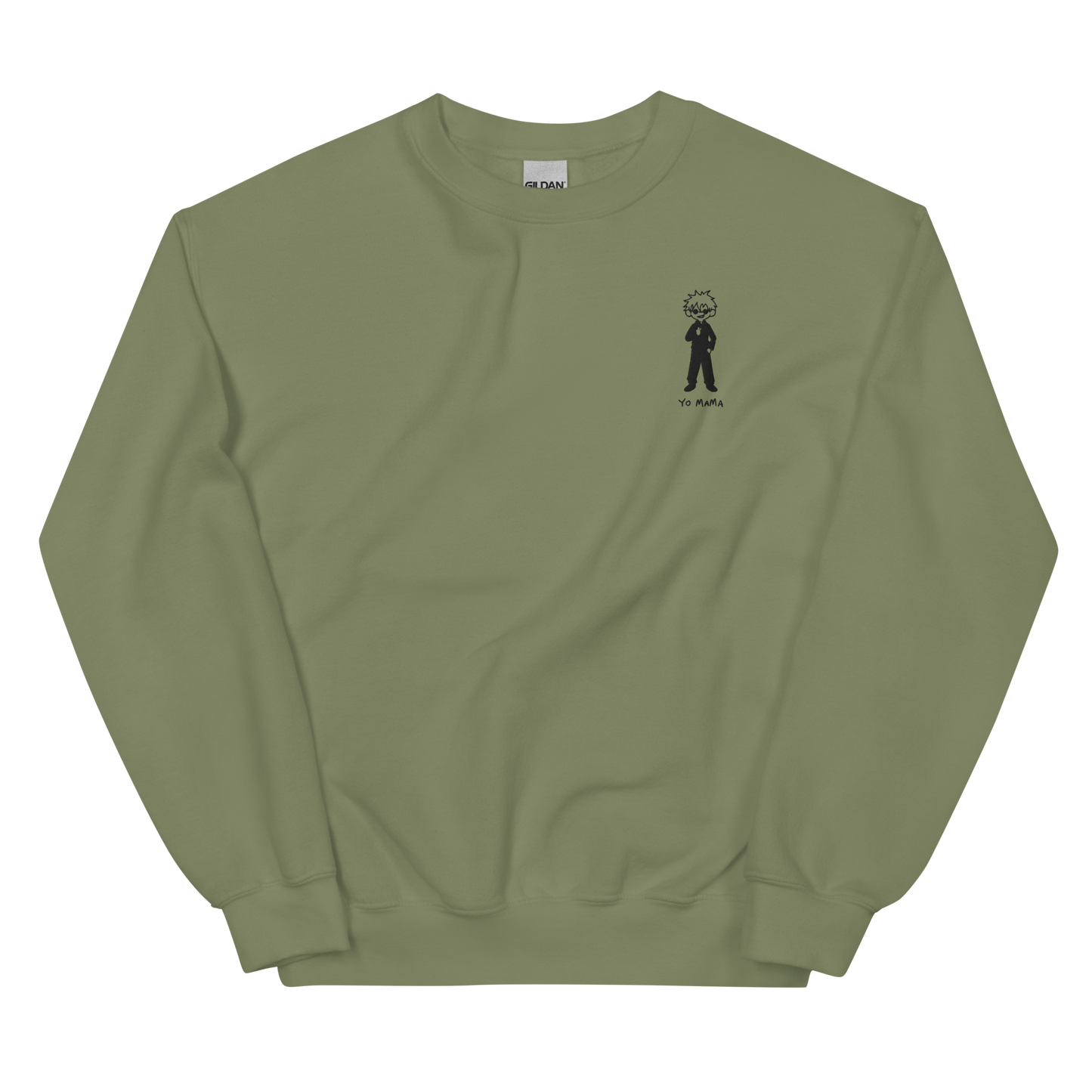 Yo Mama Chibi Embroidered Sweatshirt