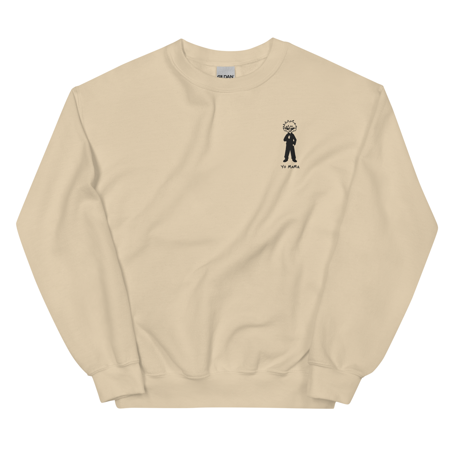 Yo Mama Chibi Embroidered Sweatshirt