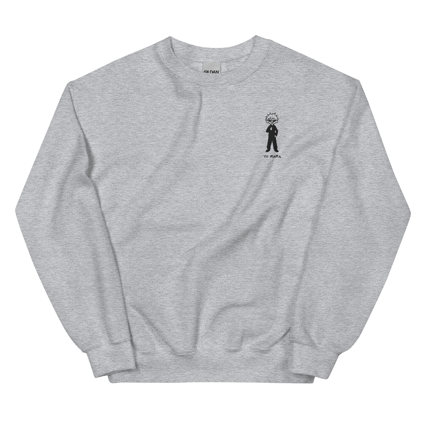 Yo Mama Chibi Embroidered Sweatshirt