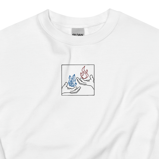 Half N Half Hands – Sweatshirt (Embroidered)