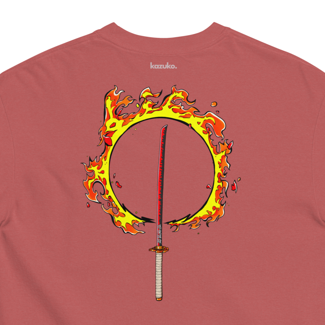 Fire Katana T-Shirt