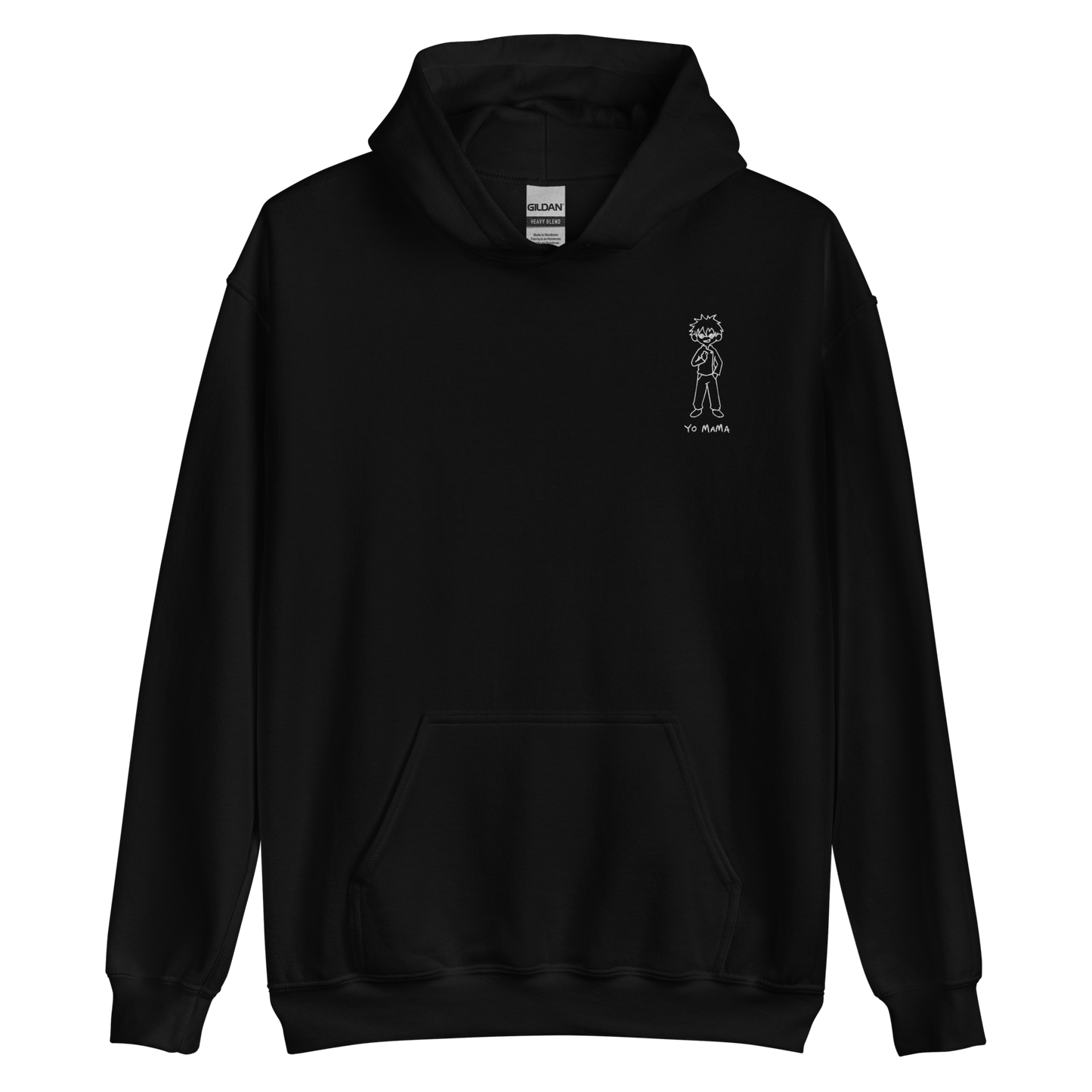 Yo Mama Chibi Embroidered Hoodie