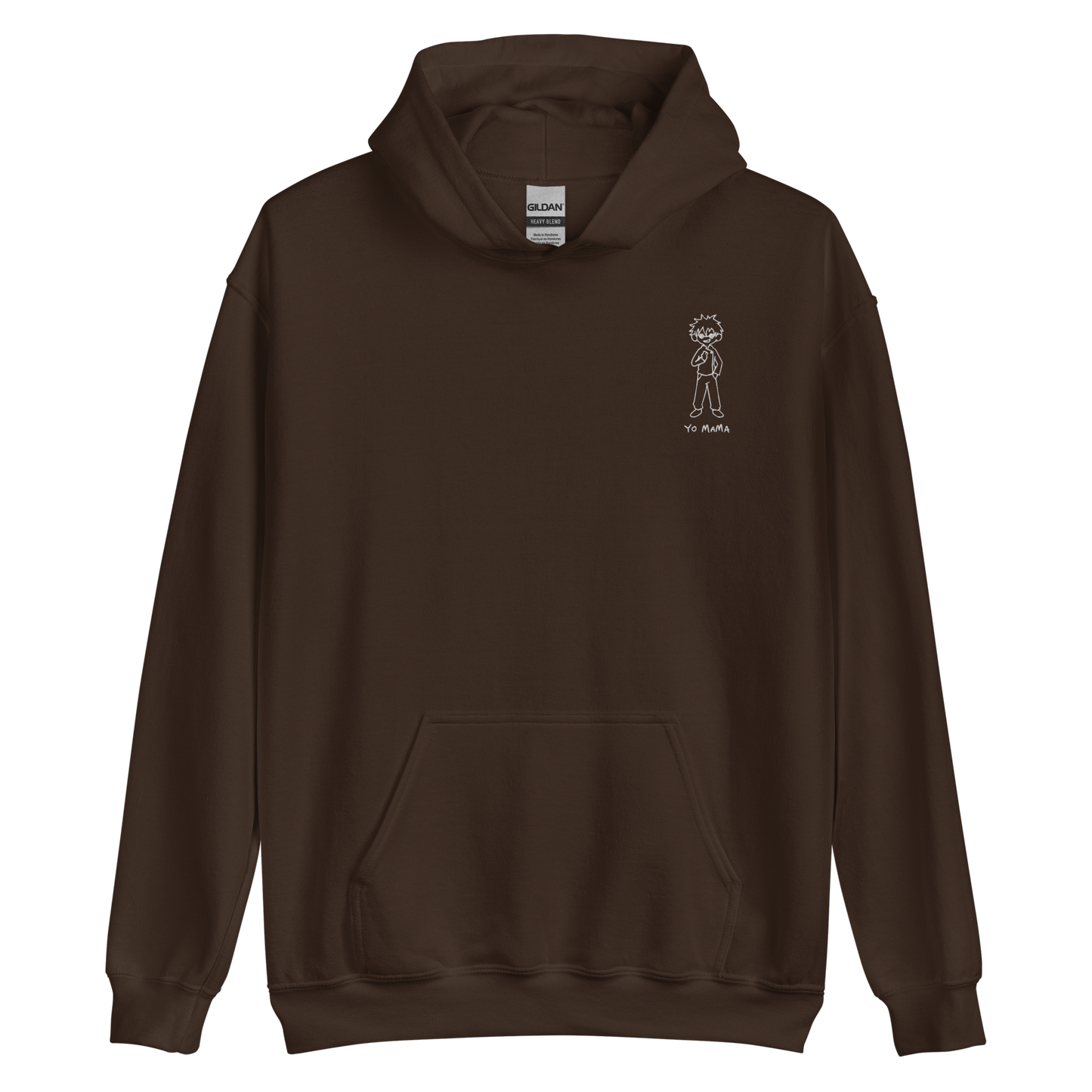 Yo Mama Chibi Embroidered Hoodie
