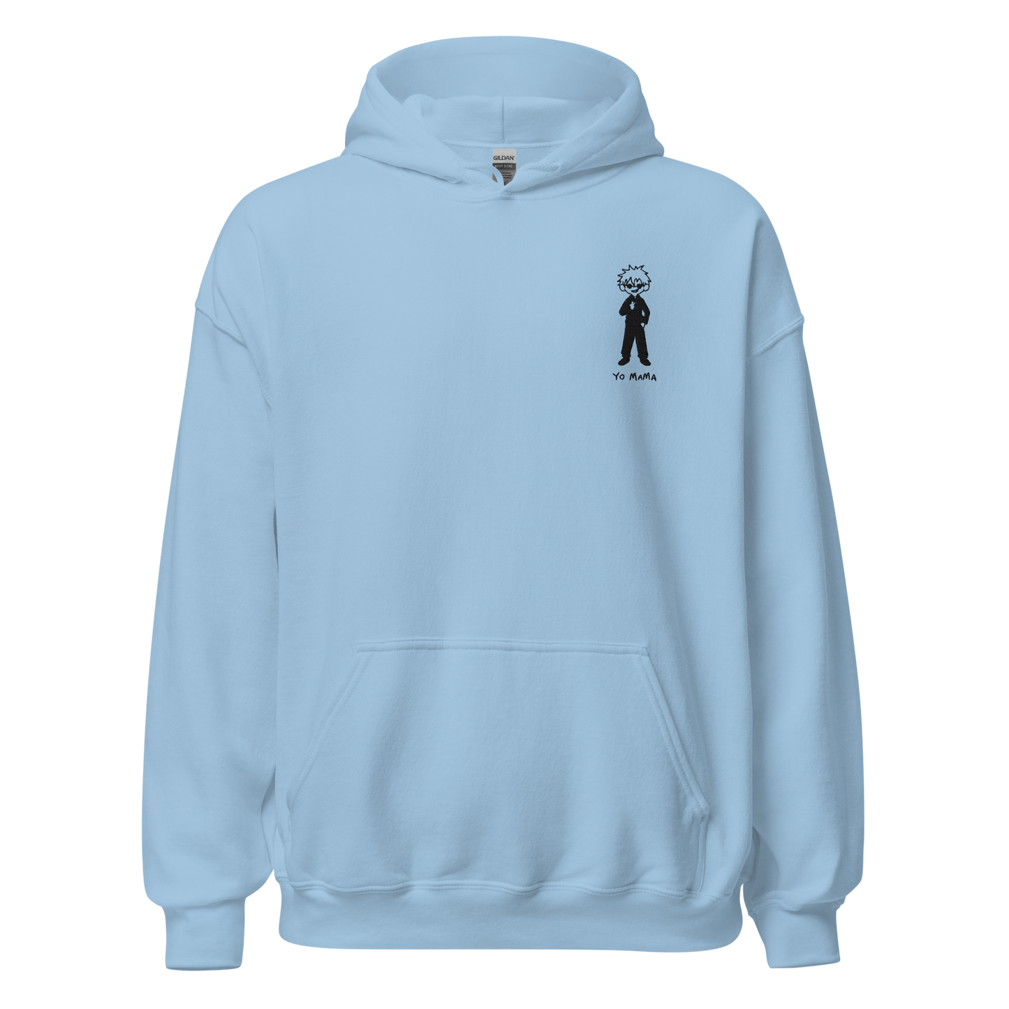 Yo Mama Chibi Embroidered Hoodie