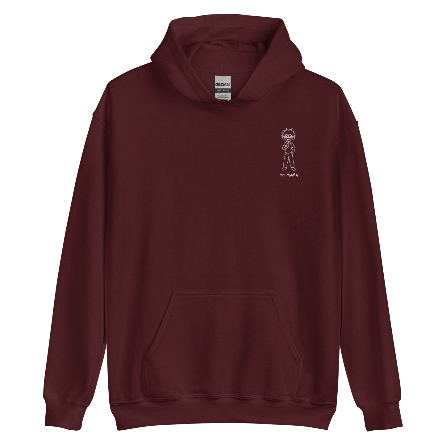 Yo Mama Chibi Embroidered Hoodie