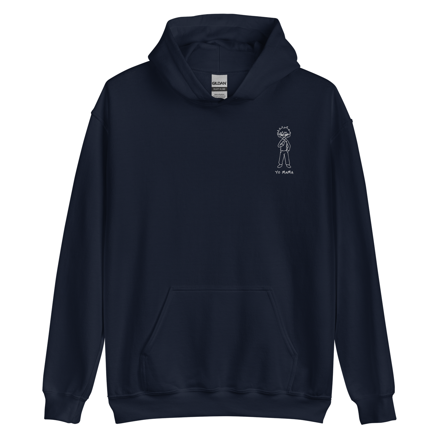 Yo Mama Chibi Embroidered Hoodie