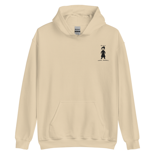 Think Happy Thoughts Embroidered Hoodie