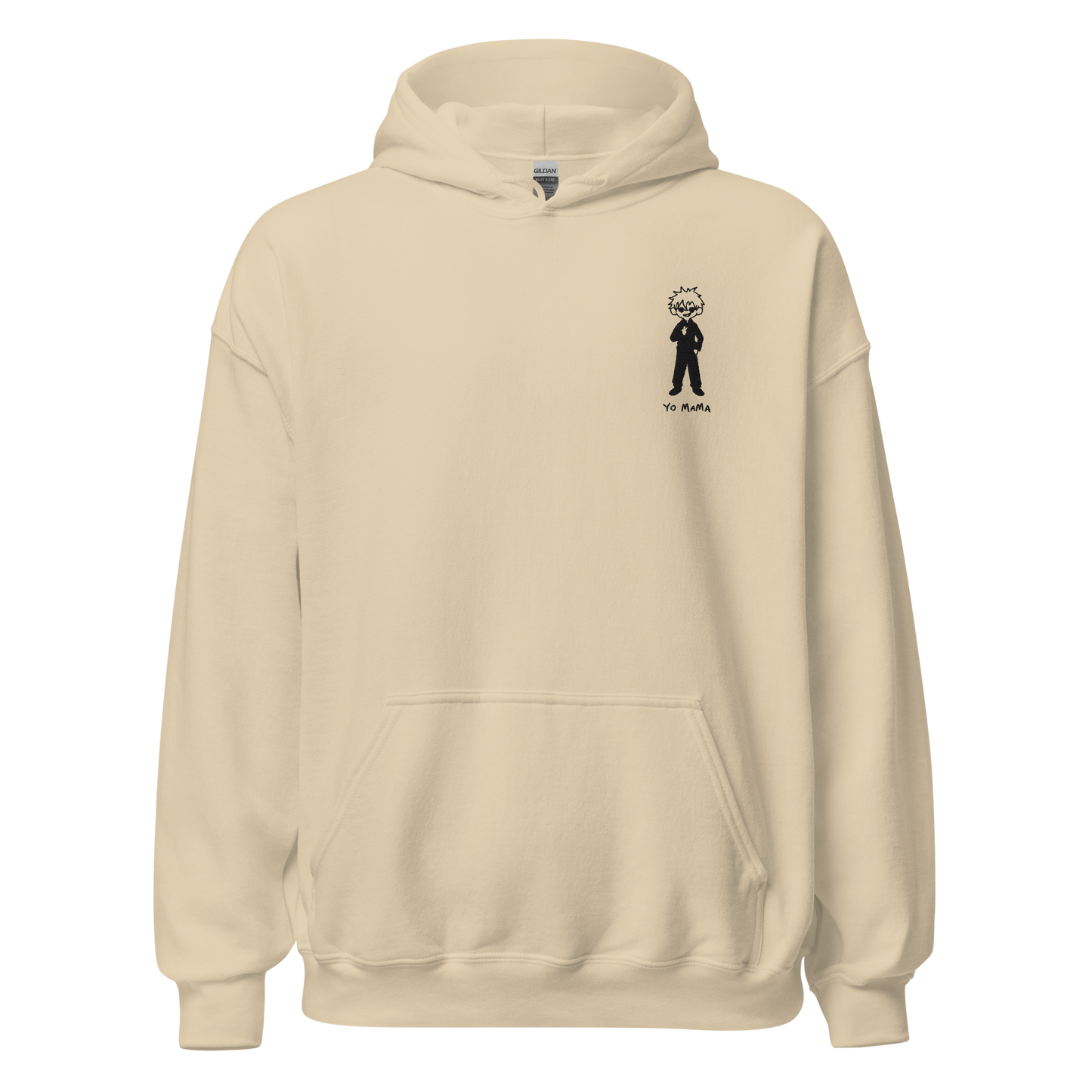 Yo Mama Chibi Embroidered Hoodie