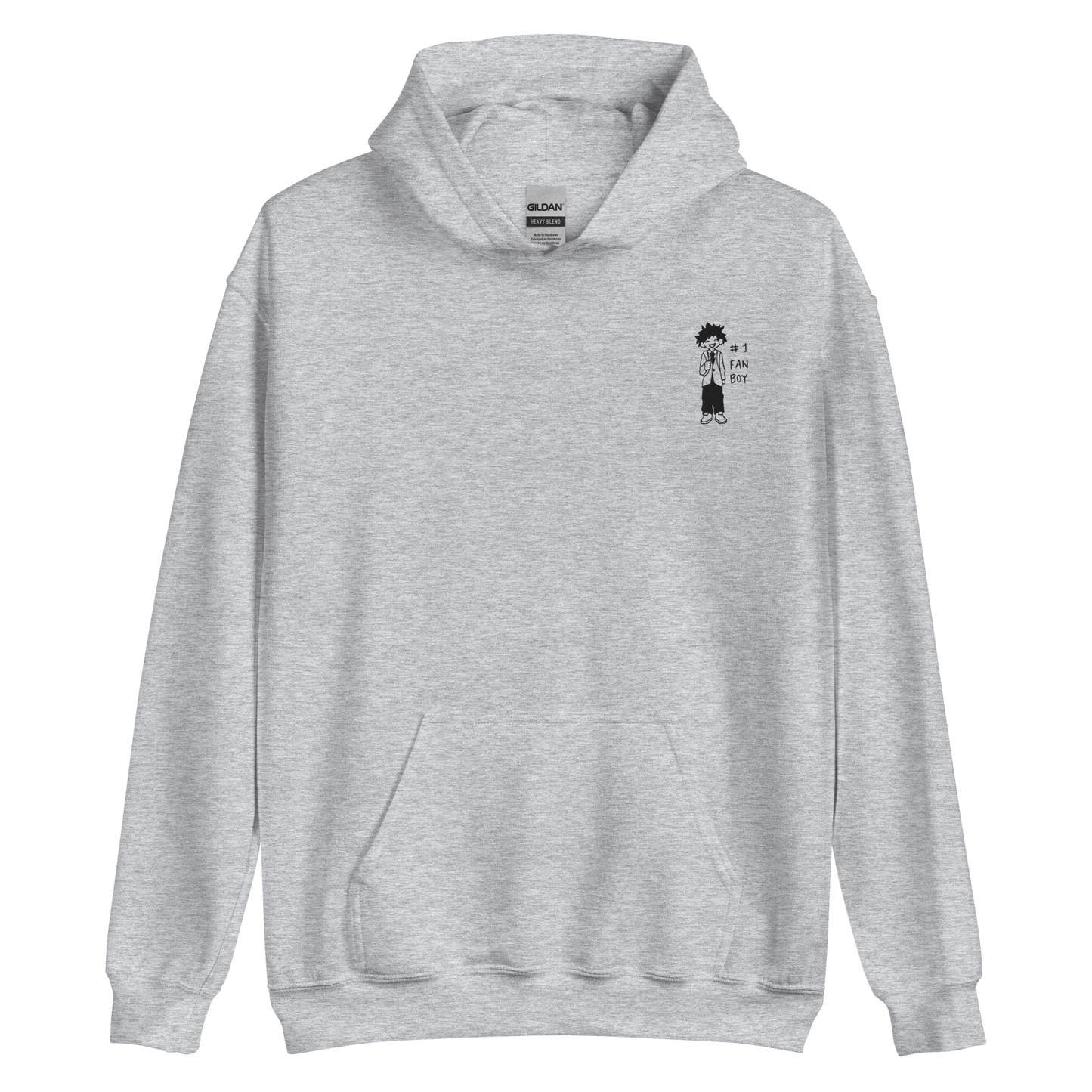 #1 Fanboy Derpy Embroidered Hoodie