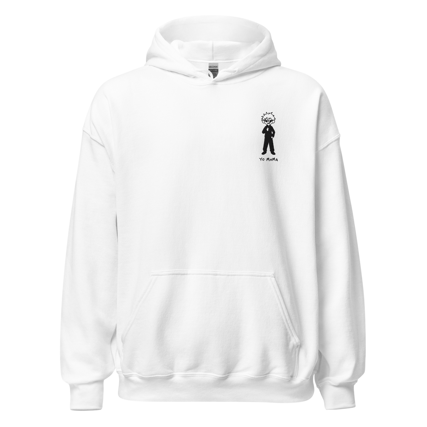 Yo Mama Chibi Embroidered Hoodie