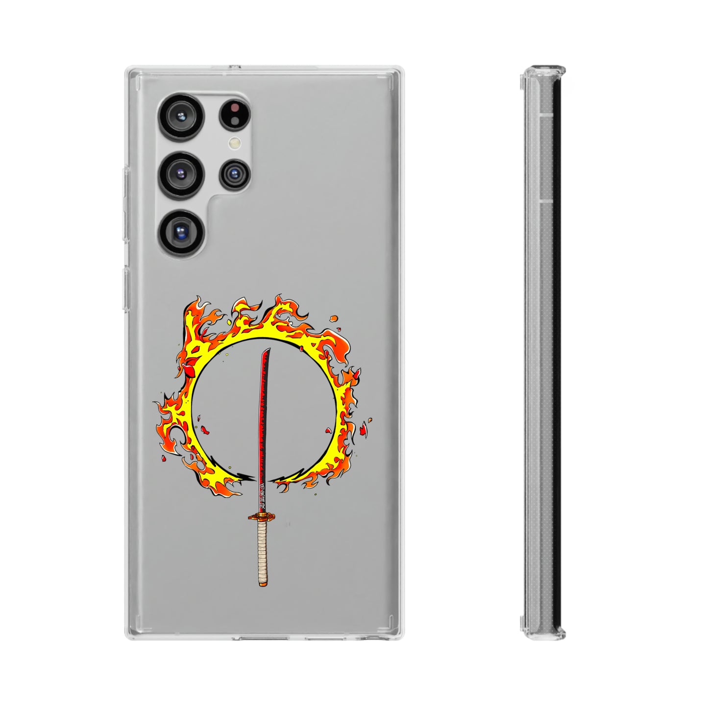 Fire Katana Phone Case