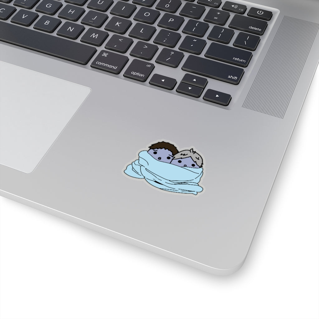 Winter Crow Sticker