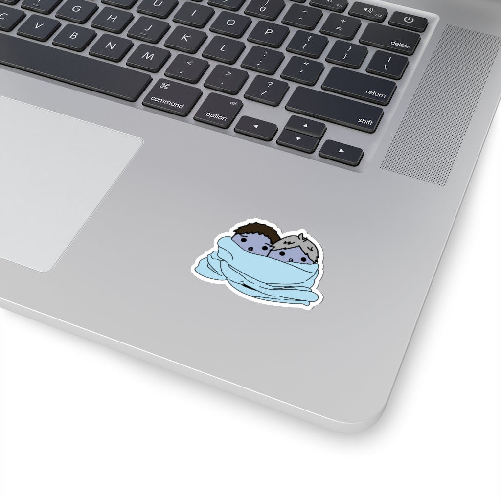Winter Crow Sticker