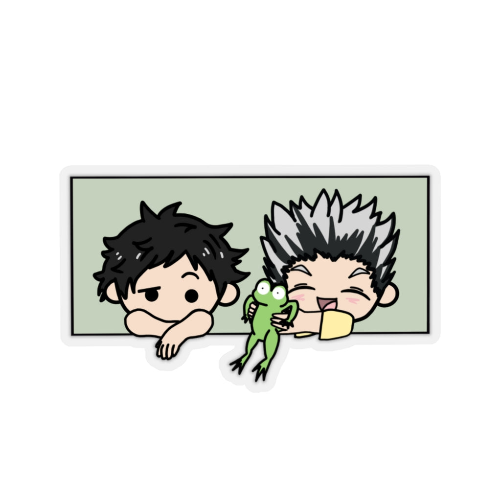 Bokuaka Frog Sticker