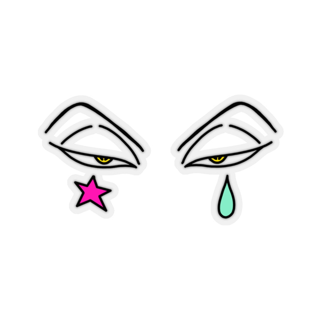 Diamond Eyes Sticker